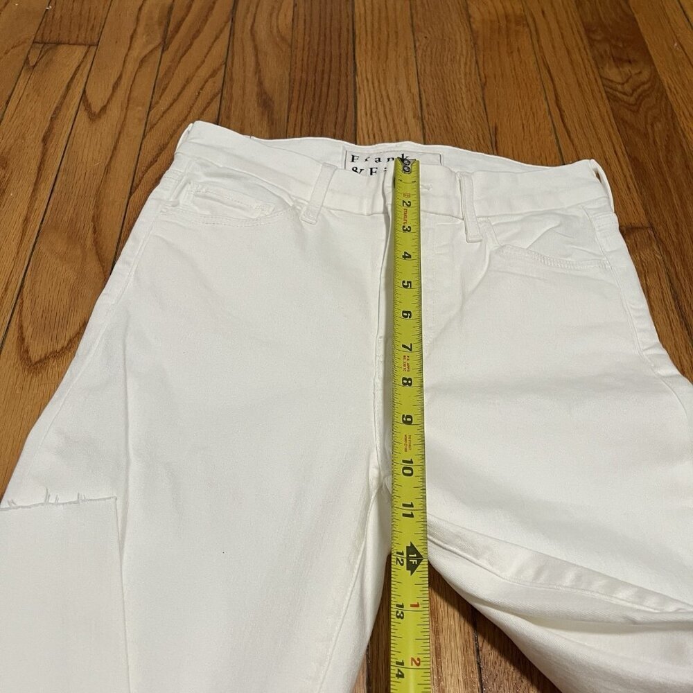 Frank & Eileen Sligo Skinny Jean in White Size 26 - Picture 7 of 8